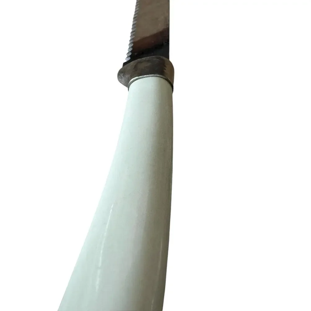 Vintage Forgecraft USA‎ Stainless Serrated Bread Knife Utility Mid Century Cook